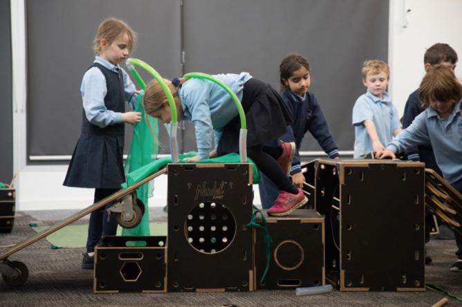 Using the Nüdel Kart to inspire creativity, curiosity and imagination