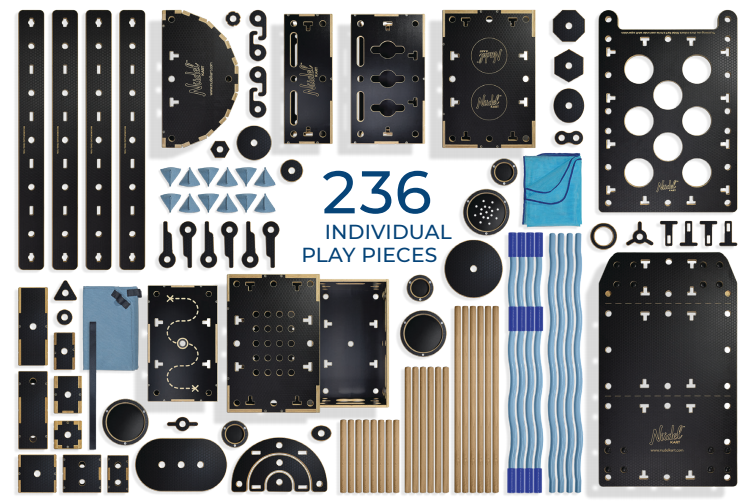 Nüdel Kart provide more than 200 loose parts play pieces