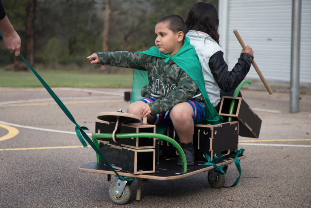 Self directed learning using the Nüdel Kart 