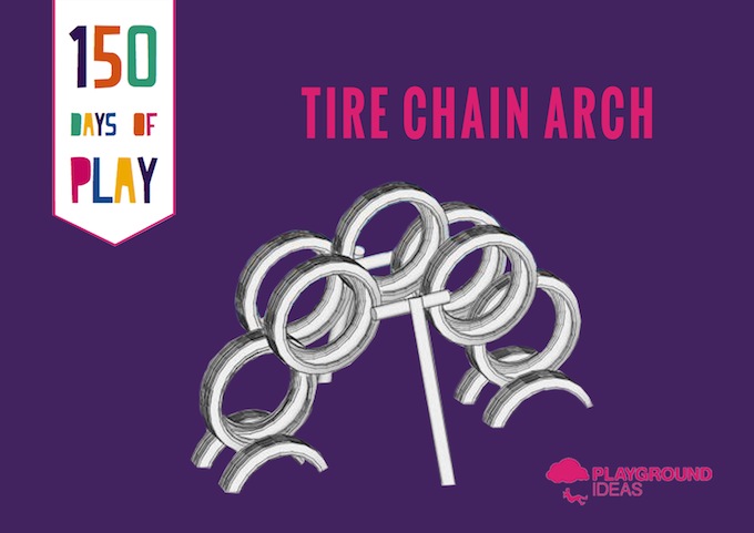 Day 38: Tire Chain Arch