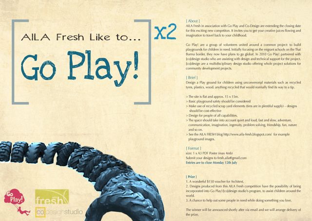 New landscape arch. COMPETITION!